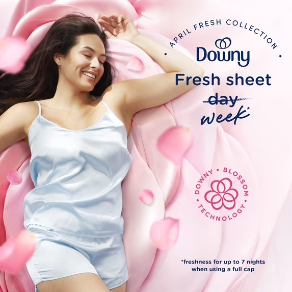 Liquid Fabric Softener and Conditioner, April Fresh Scent, 140 fl oz, 190 Loads