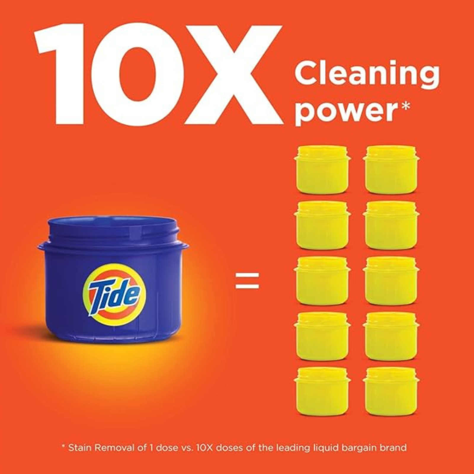 Tide Original Scent Liquid Laundry Detergent 10 FL OZ