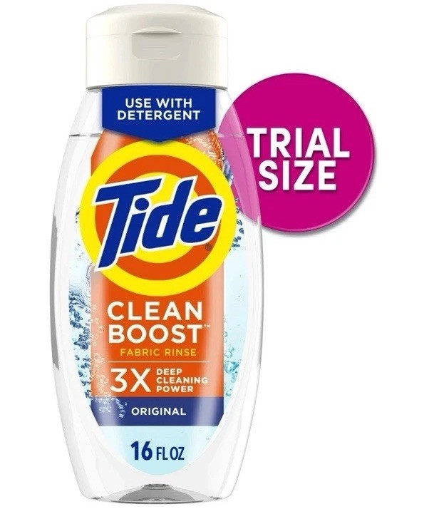 Tide Clean Boost Fabric Softener Rinse, Removes Odors and Residues, Original OP
