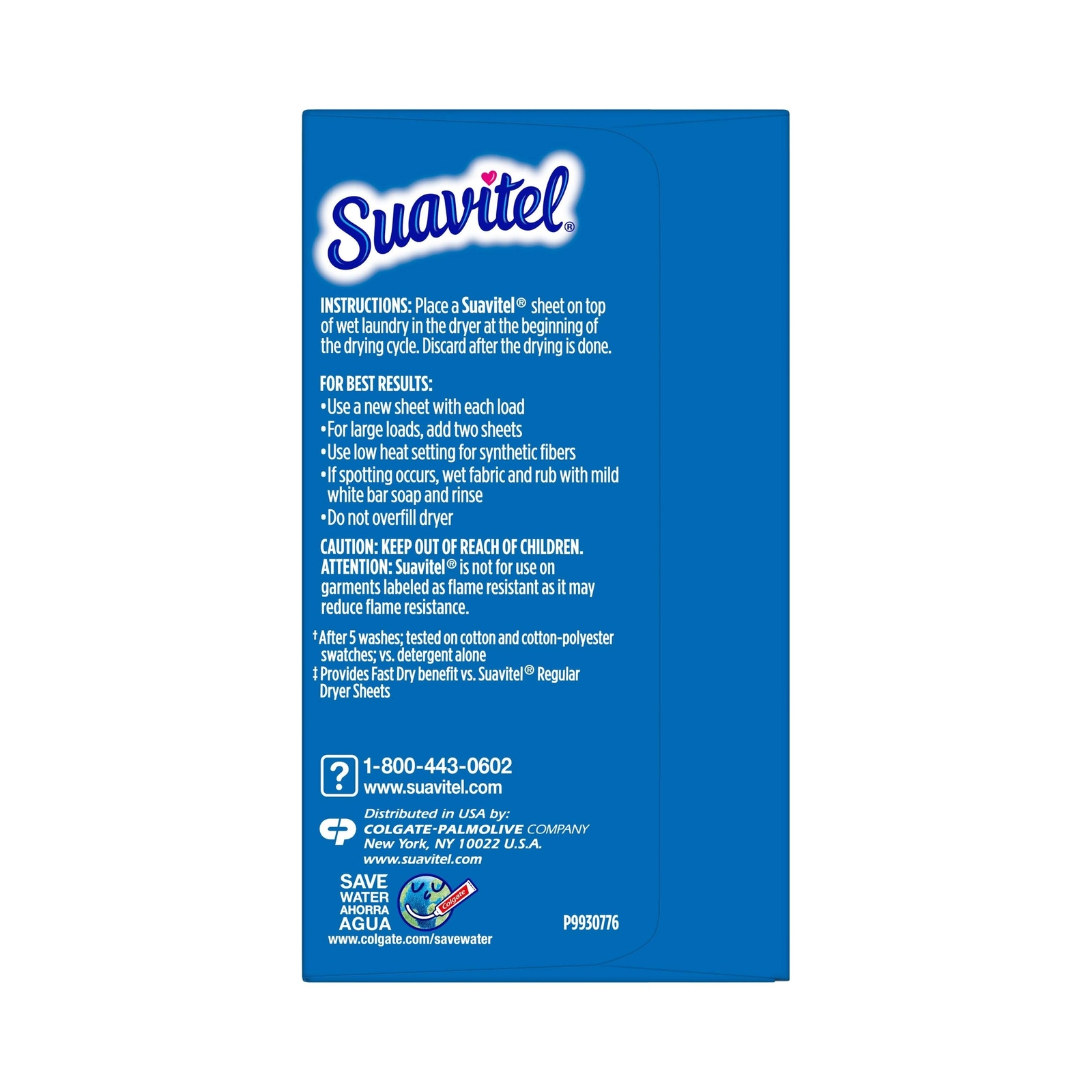 SUAVITEL Complete Dryer Sheets, Field Flowers, 420 Sheets Total (70 Sheets|Ca…