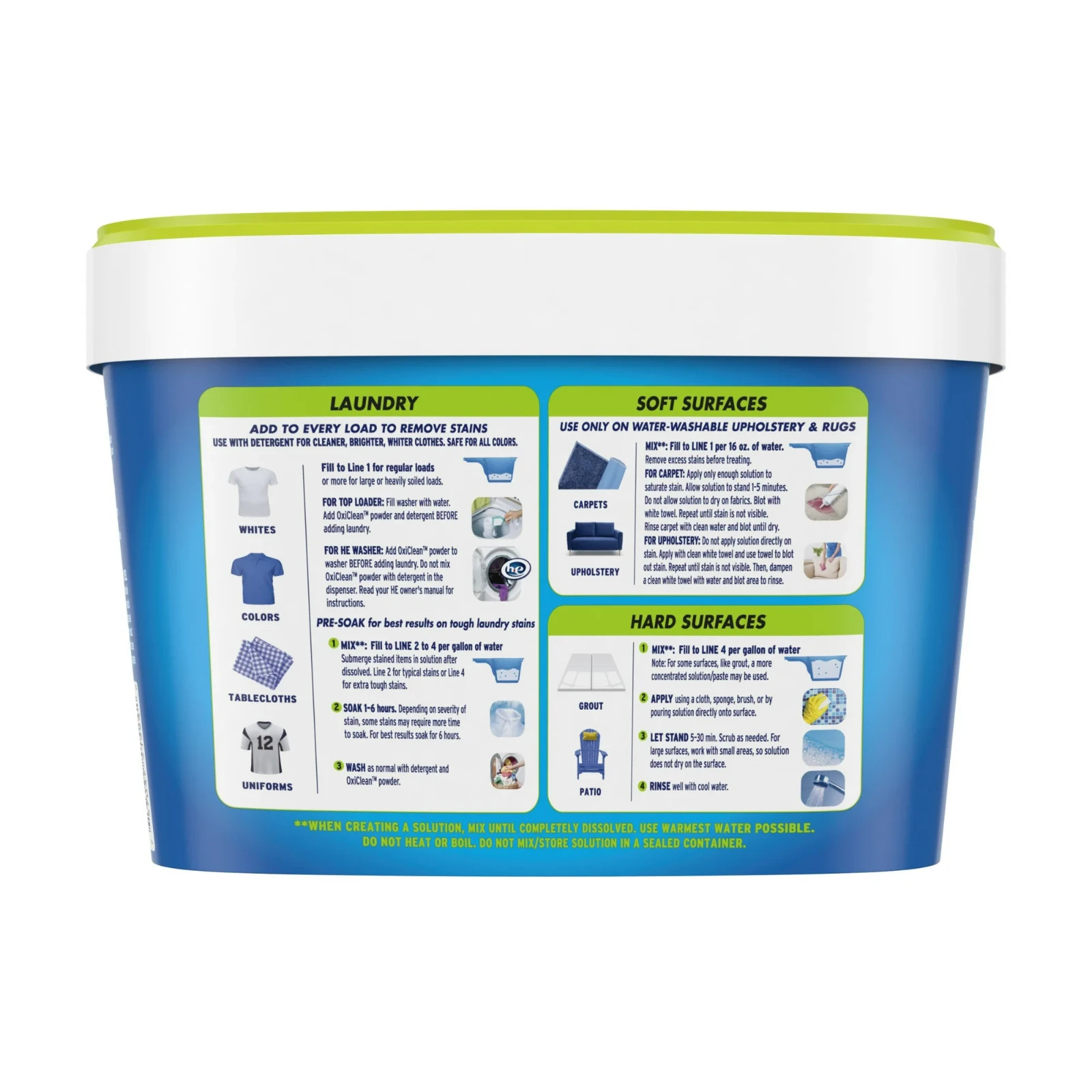 OxiClean Versatile Stain Remover Powder Free, Laundry Remover, 3 Lbs