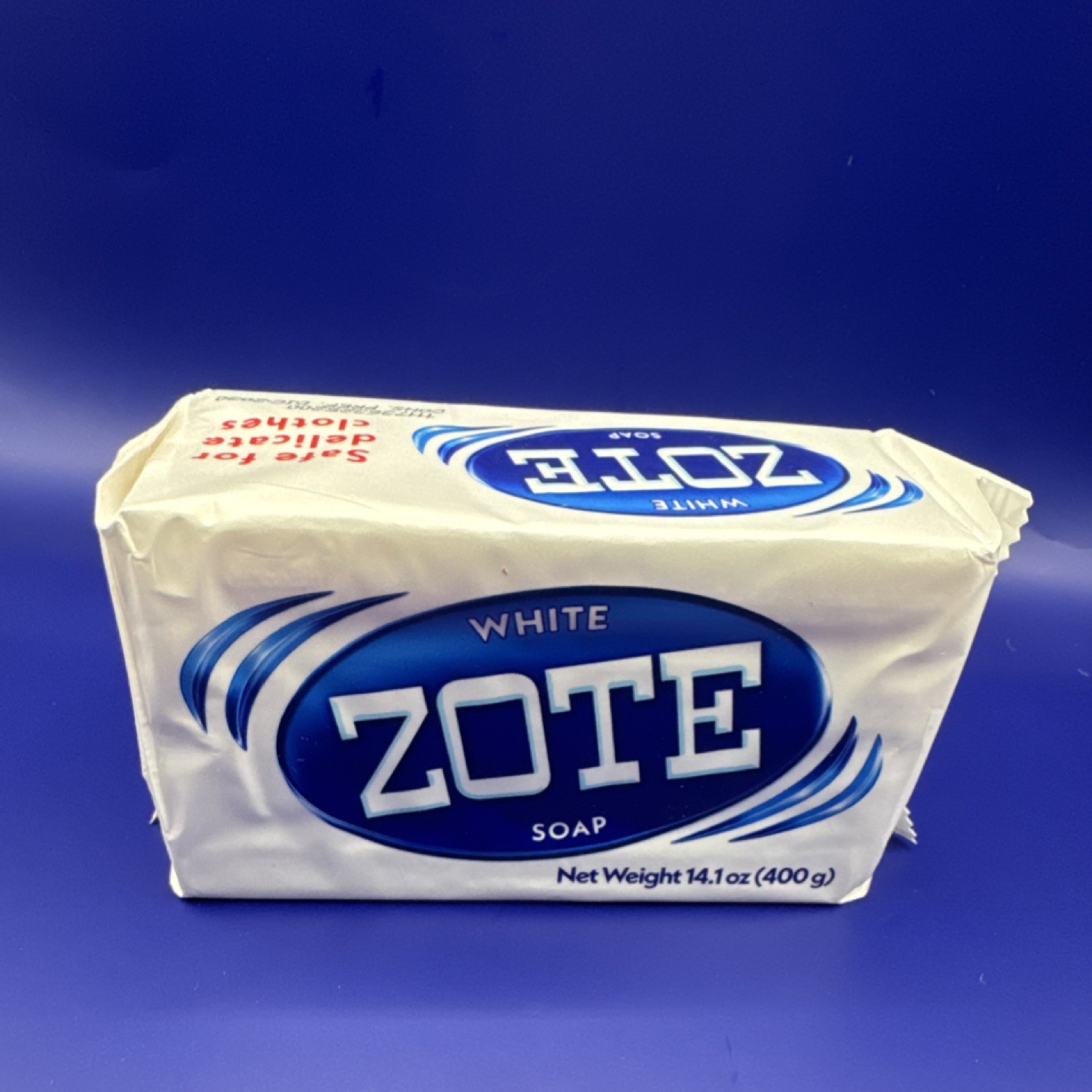 Zote White Laundry Soap Bar 14.1 oz (400 g) Laundry Detergent for Fabric