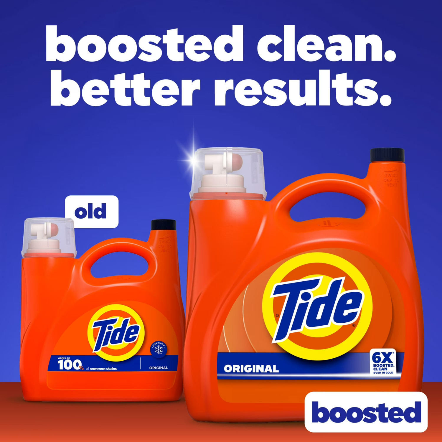 Tide Liquid Laundry Detergent Original Scent HE Compatible 132 fl oz, 100 Loads