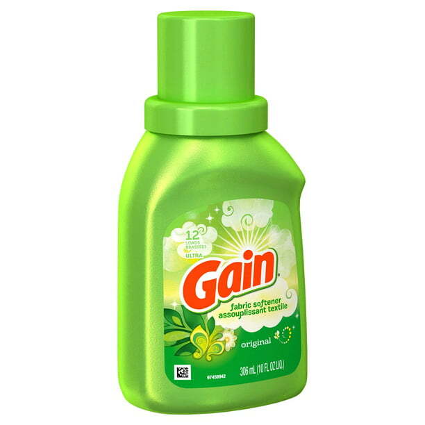 Gain Original Scent Liquid Fabric Softener, 10oz (306ml)