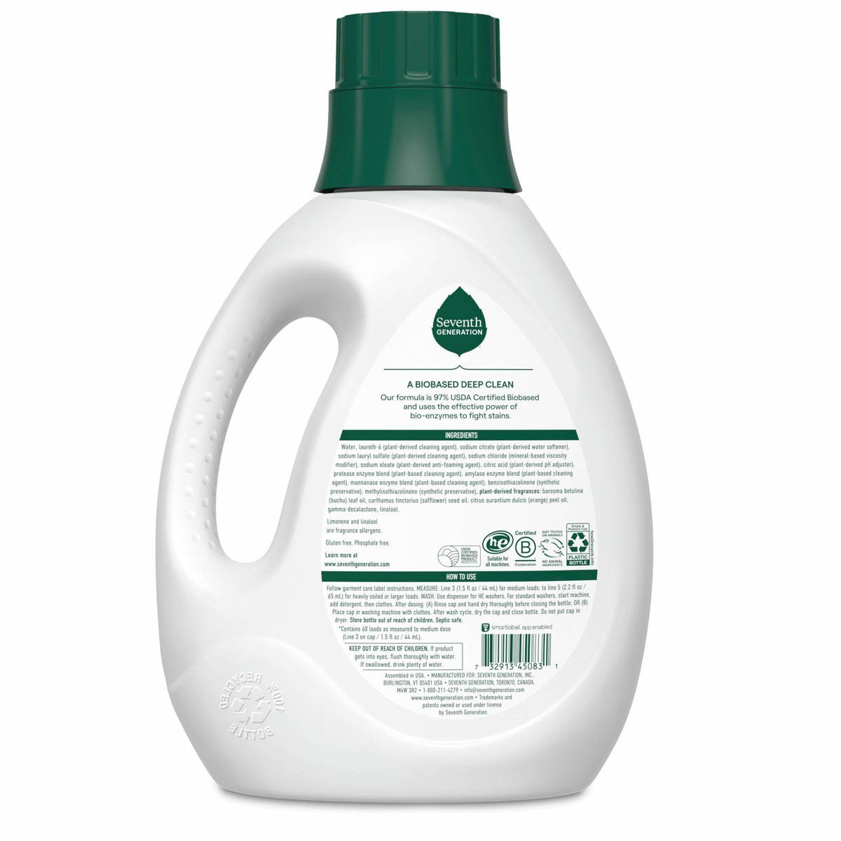 Liquid Soap – Fresh Citrus – 60L/90oz: Dye-Free, Phos-Free, No Animal By-Product