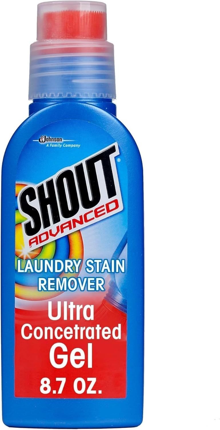 Shout Ultra-Concentrated Gel Brush Stain Lifter – 8.7 oz – 2 pk