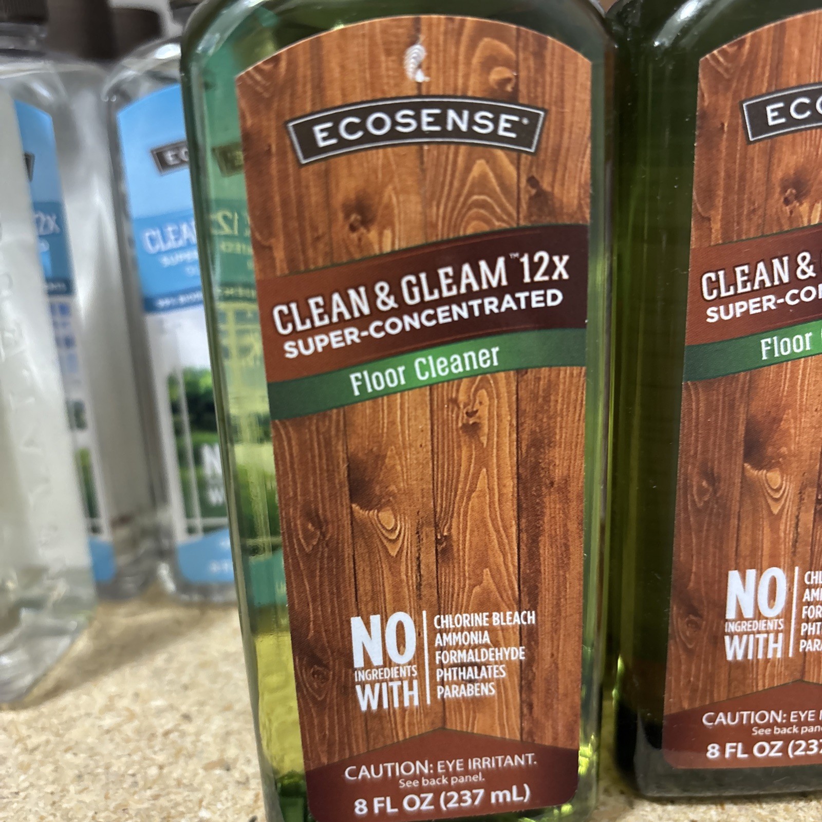 Melaleuca Ecosense Clean & Gleam 12x Concentrated Floor Cleaner-8 fl oz