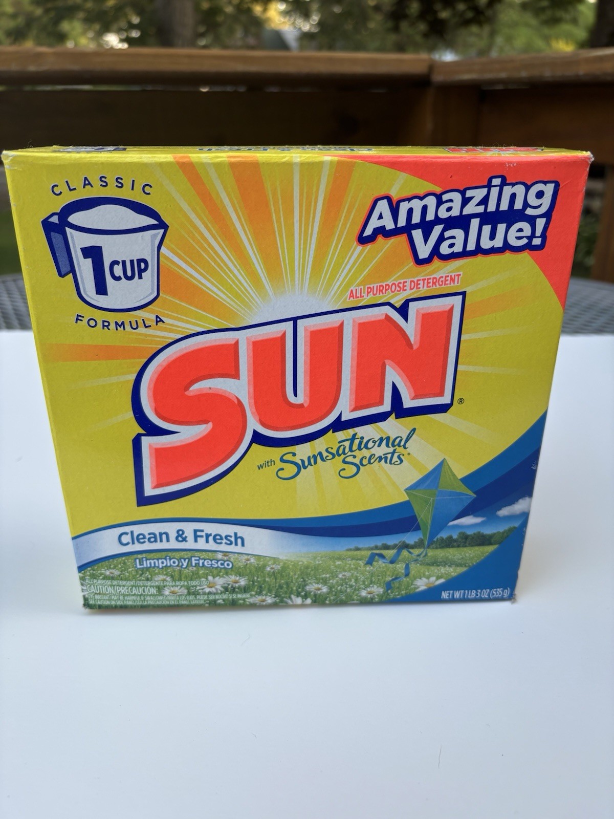 Sun Powder Laundry Detergent Classic 1 Cup With Sunsational Scents Clean & Fresh