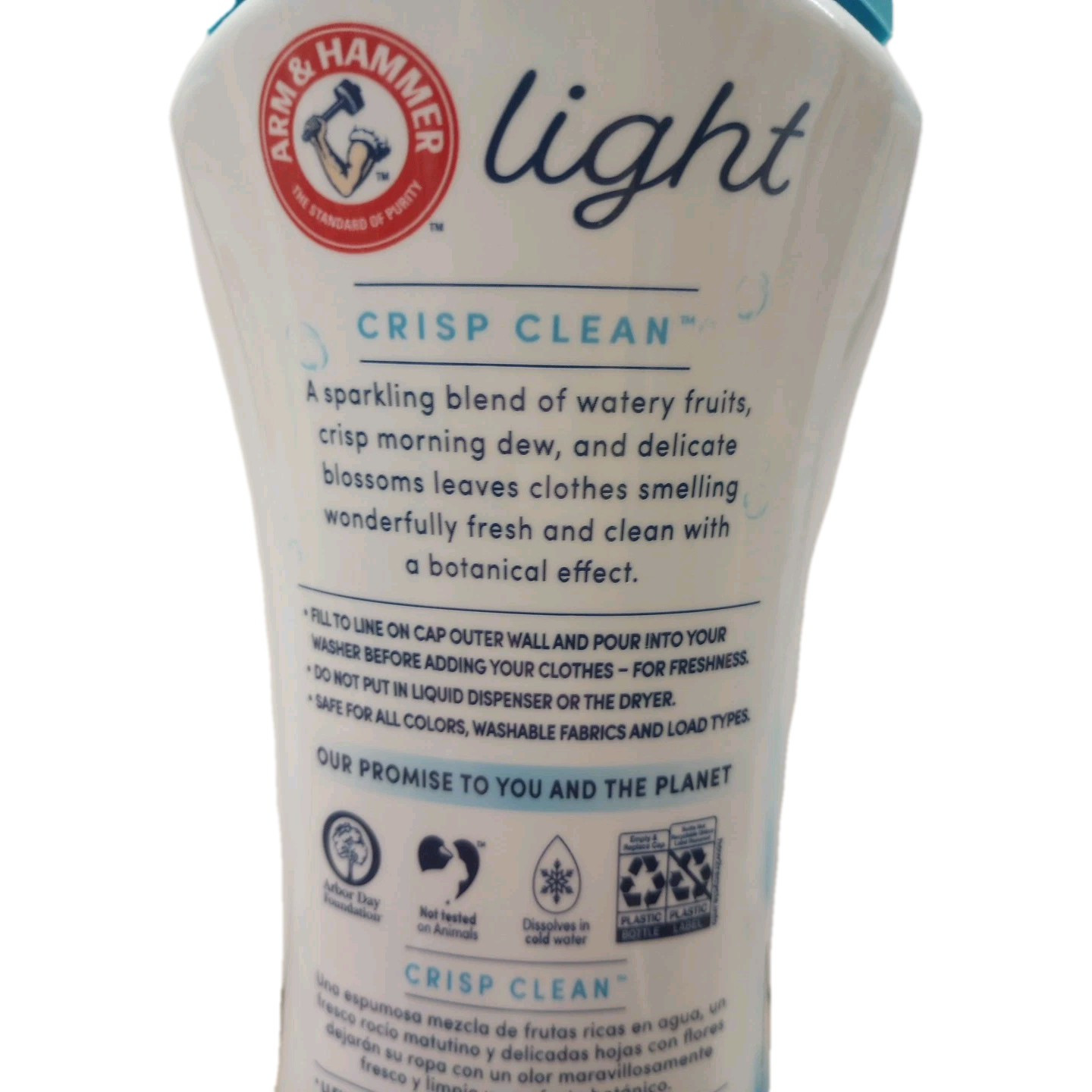 Arm & Hammer Light In-Wash Scent Booster Crisp Clean 24oz •••3 Pack•••