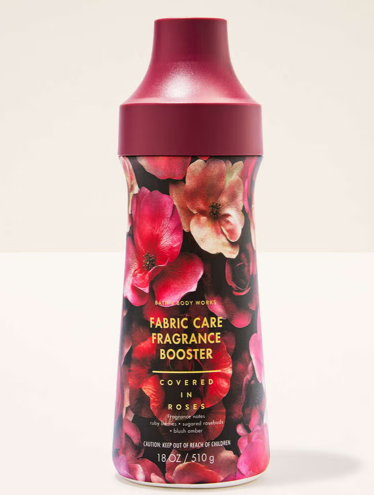 Bath & Body Works Covered In Roses HE Laundry Detergent + Fragrance Booster SET