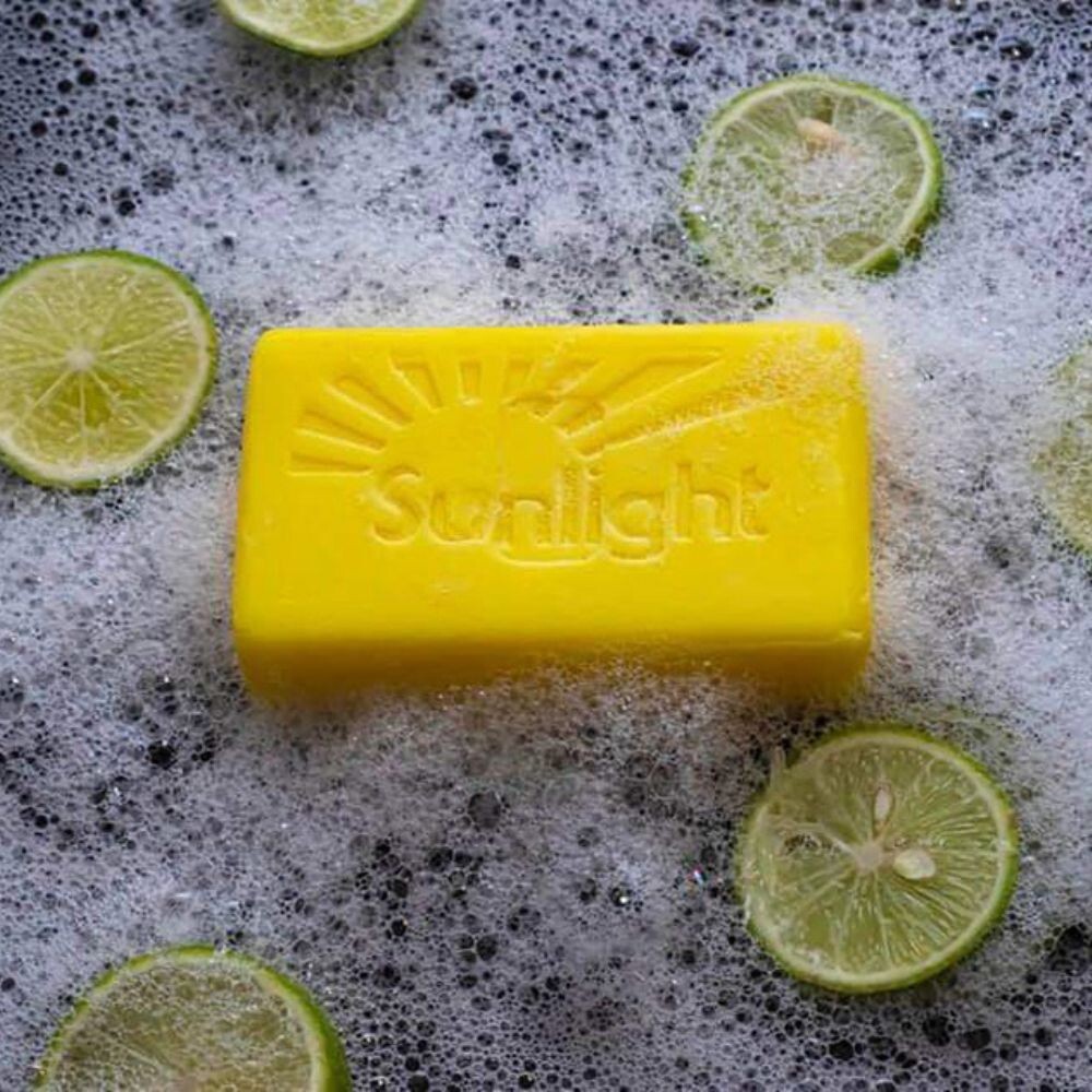 SUNLIGHT Laundry Bar With Fresh Lemon Fragrance | 110g x 2 Budget Pack Deal!