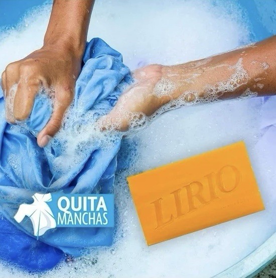 5X LIRIO JABÓN PARA LAVAR ROPA 🇲🇽 Bar Laundry Soap, 200g, 5 Pack