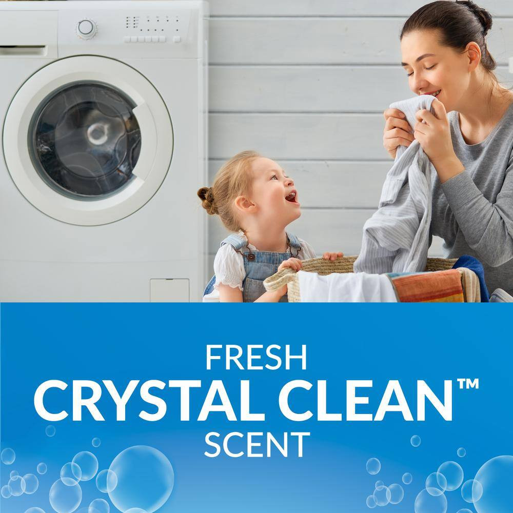 Xtra Crystal Clean Plus Oxiclean Dual HE Liquid Laundry Detergent, 203.1 oz 2 Pk