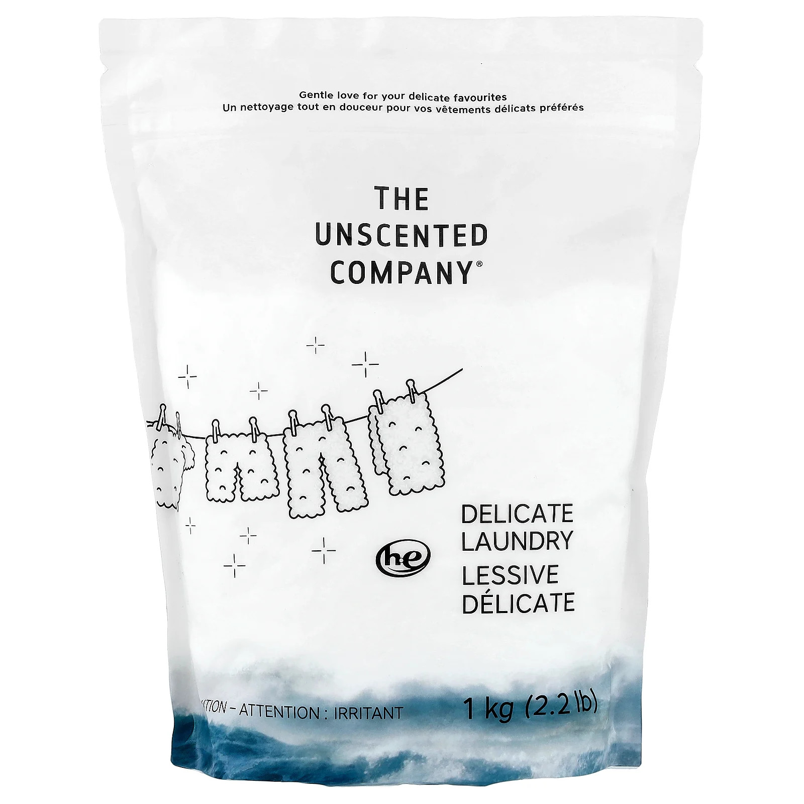 Delicate Laundry, Fragrance Free, 2.2 lb (1 kg)