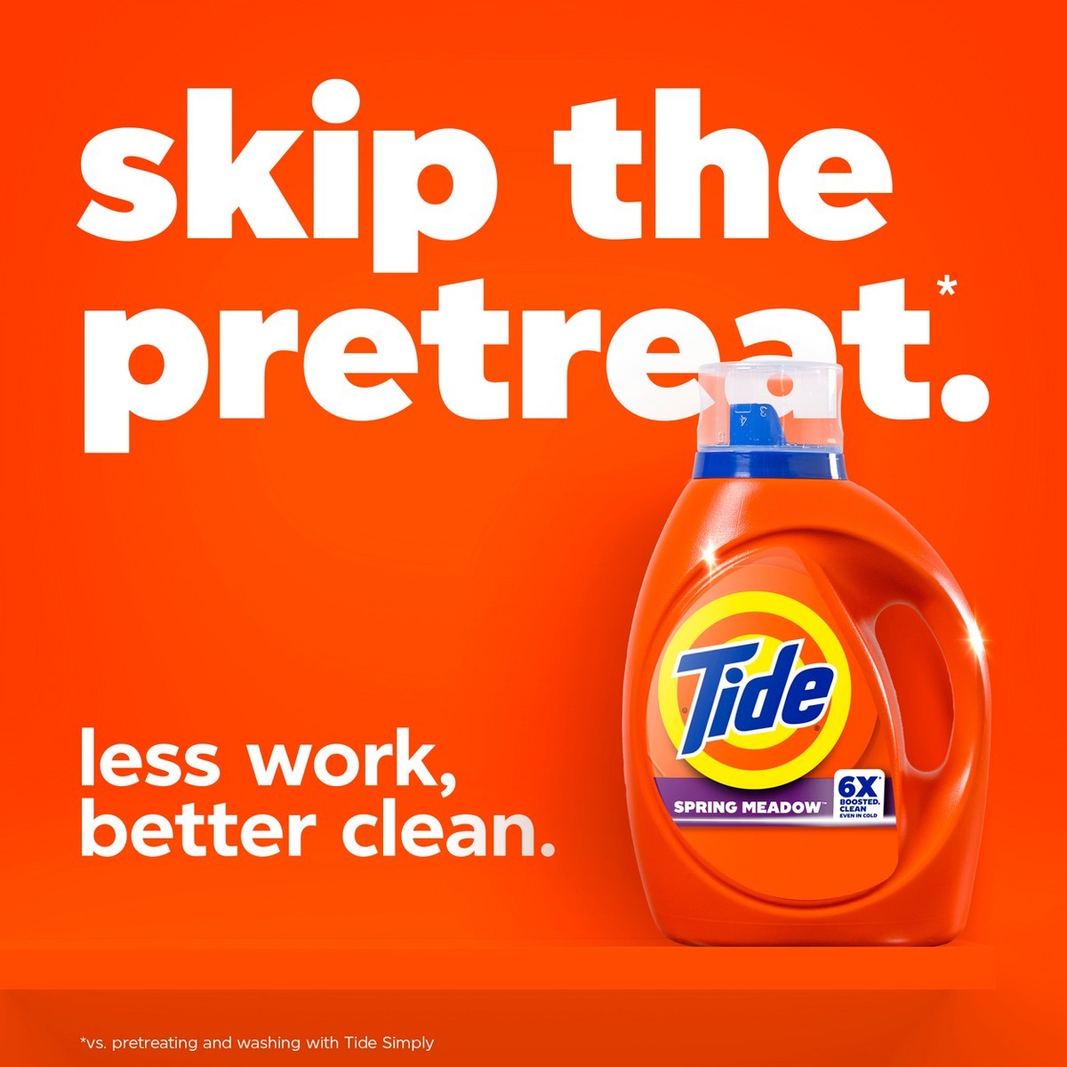 Tide Liquid Laundry Detergent 80 Loads – 100 fl oz