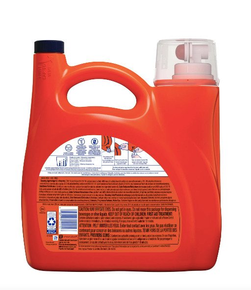 Tide Ultra OXI with Odor Eliminators Liquid Laundry Detergent, 94 Loads, 132 fl
