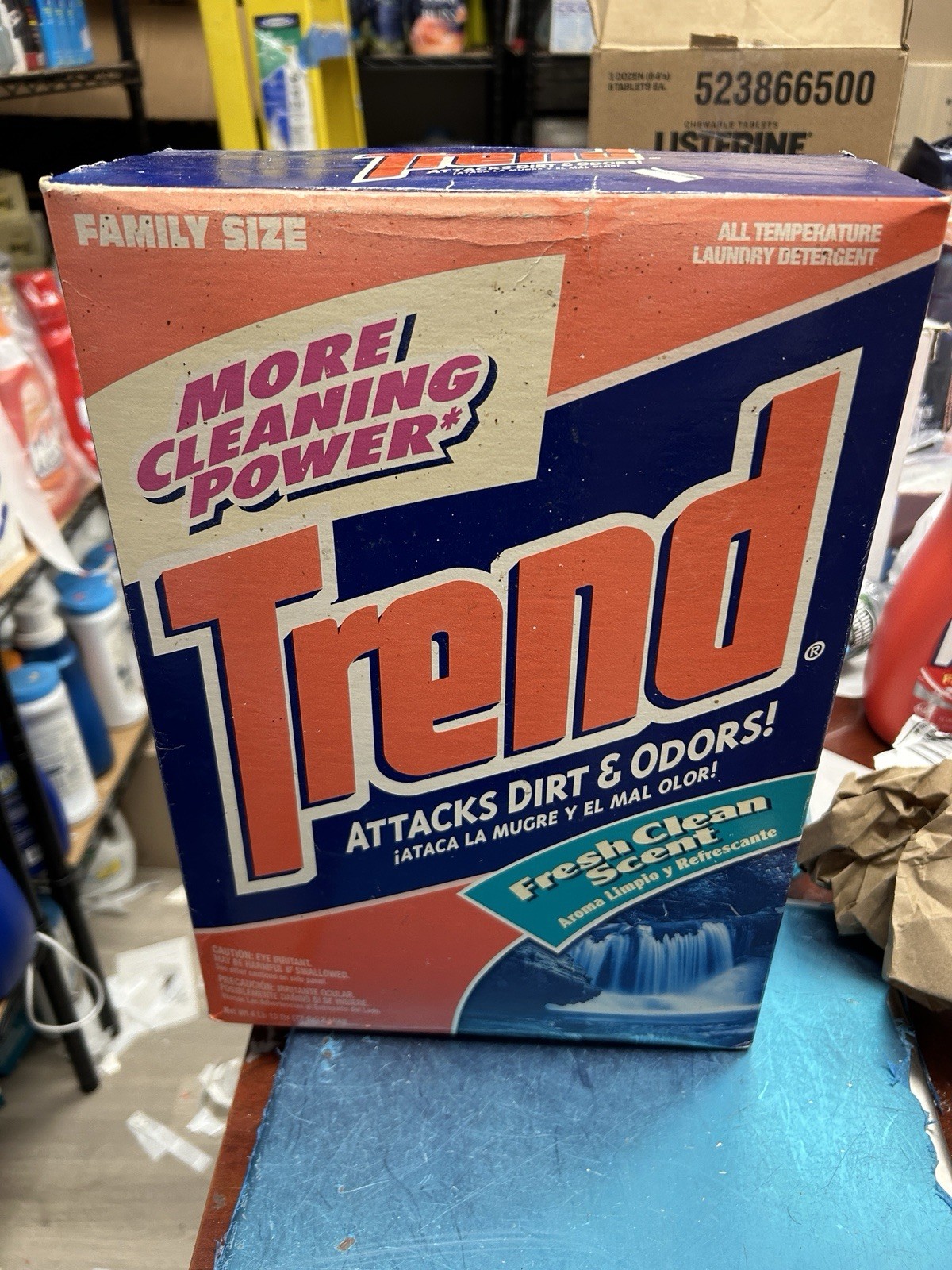 Trend Fresh Clean Sent Laundry Detergent 4LB Family Size