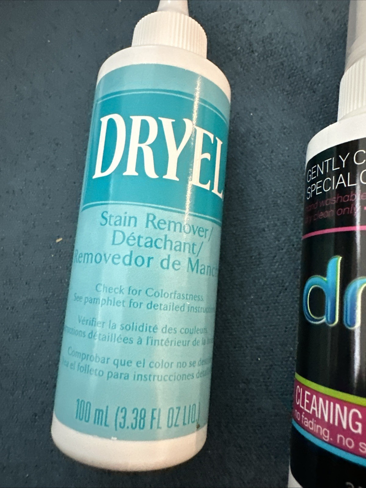 Lot Of Vintage Dryel Items Cloths Stain Remover Booster Spray