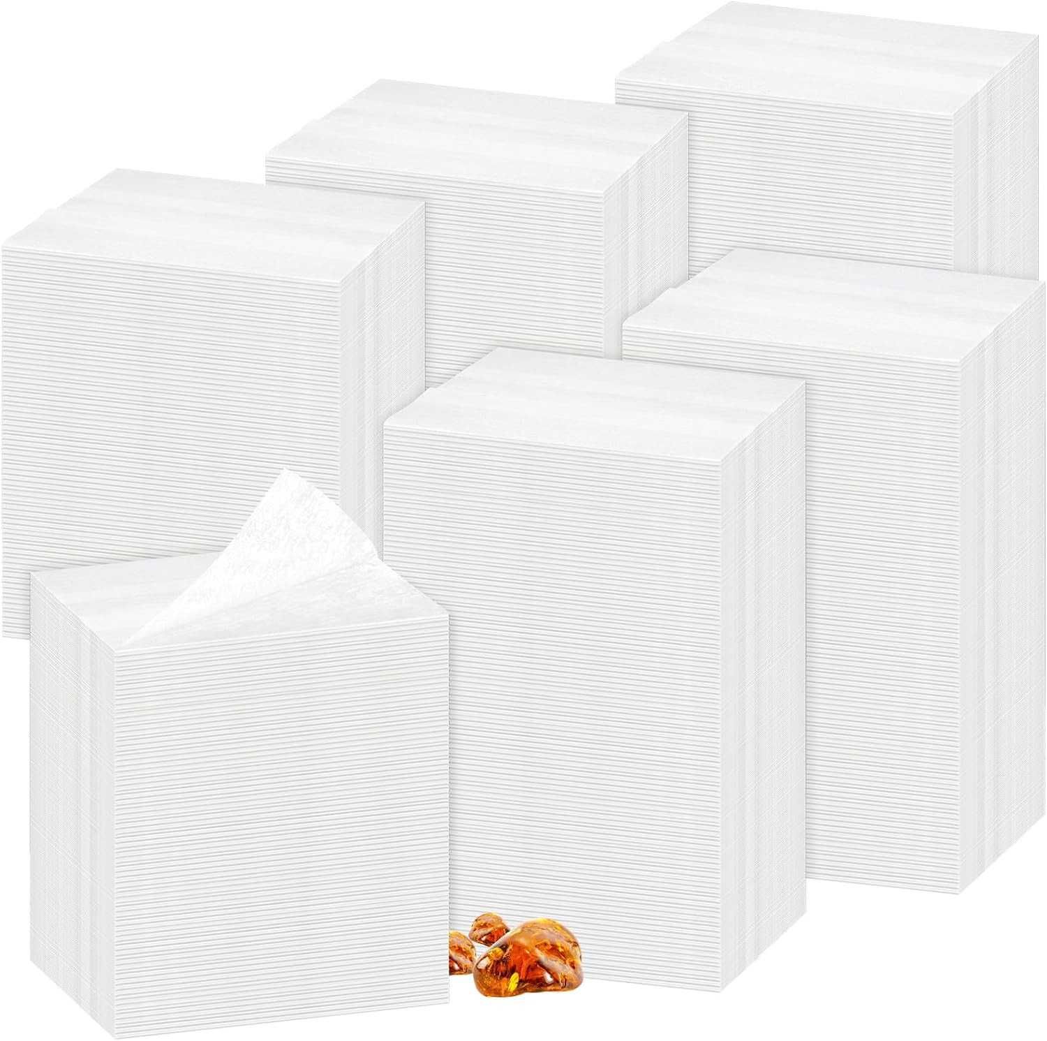 600 Count Dryer Sheets Bulk Fabric Softener Amber Vanilla Scent Dryer Sheets Nat