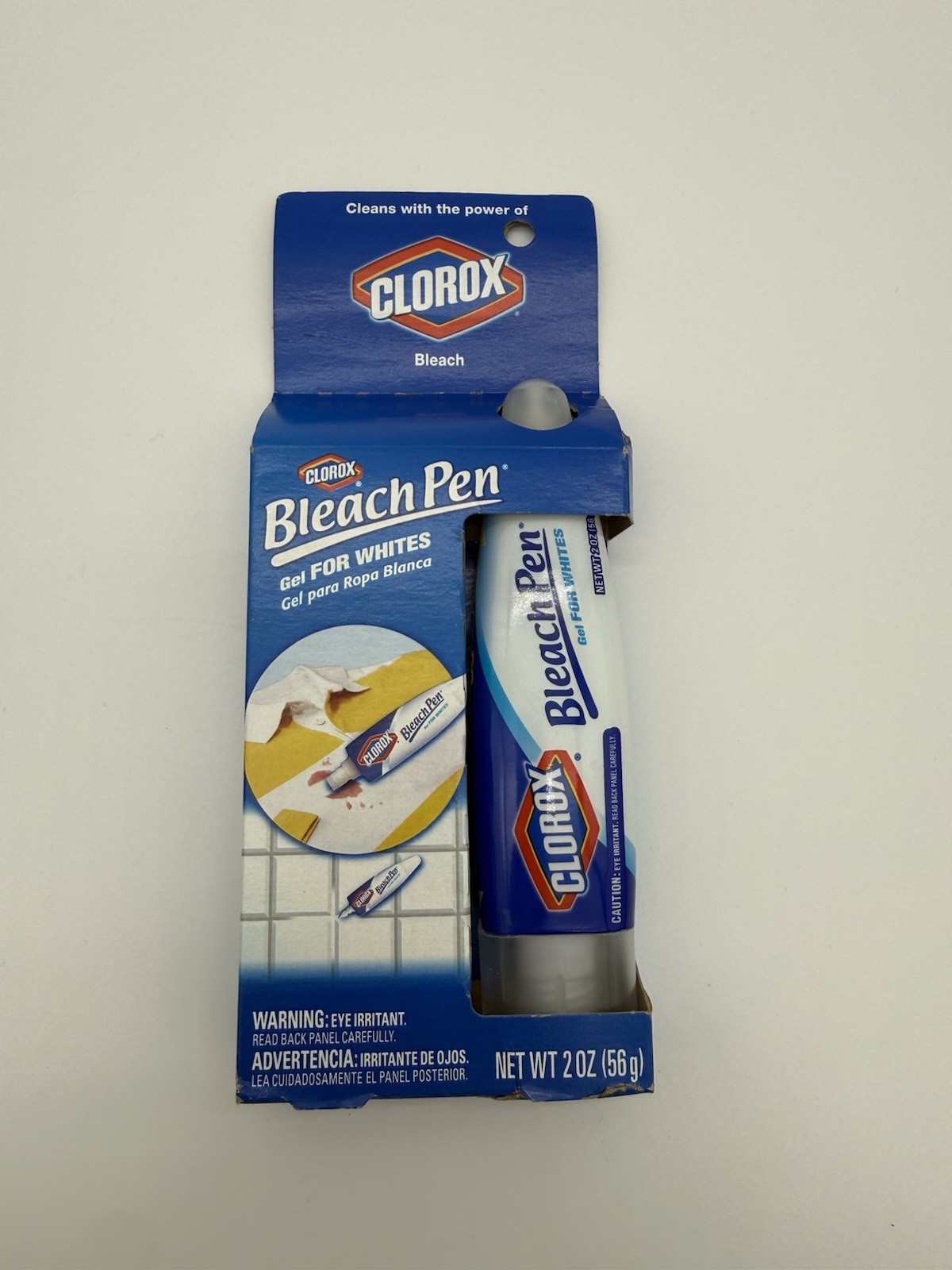 Clorox Bleach Pen Gel Laundry Household Net 2.0 Fl Oz Dual Tipped Discontinued