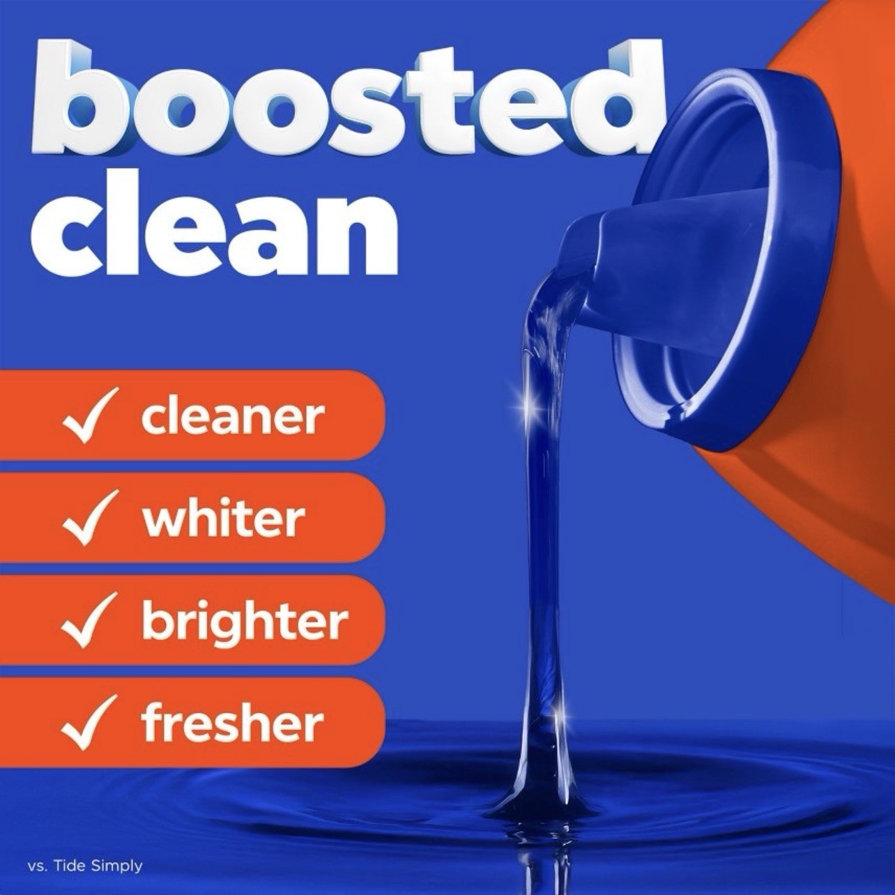 Tide Plus Bleach Alternative Liquid Laundry Detergent Original Scent 25oz Bottle