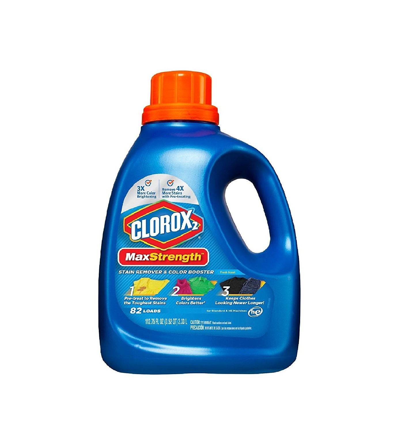 Clorox 2 Liquid MaxStrength Stain Remover & Color 112.75 Fl Oz (Pack of 1)