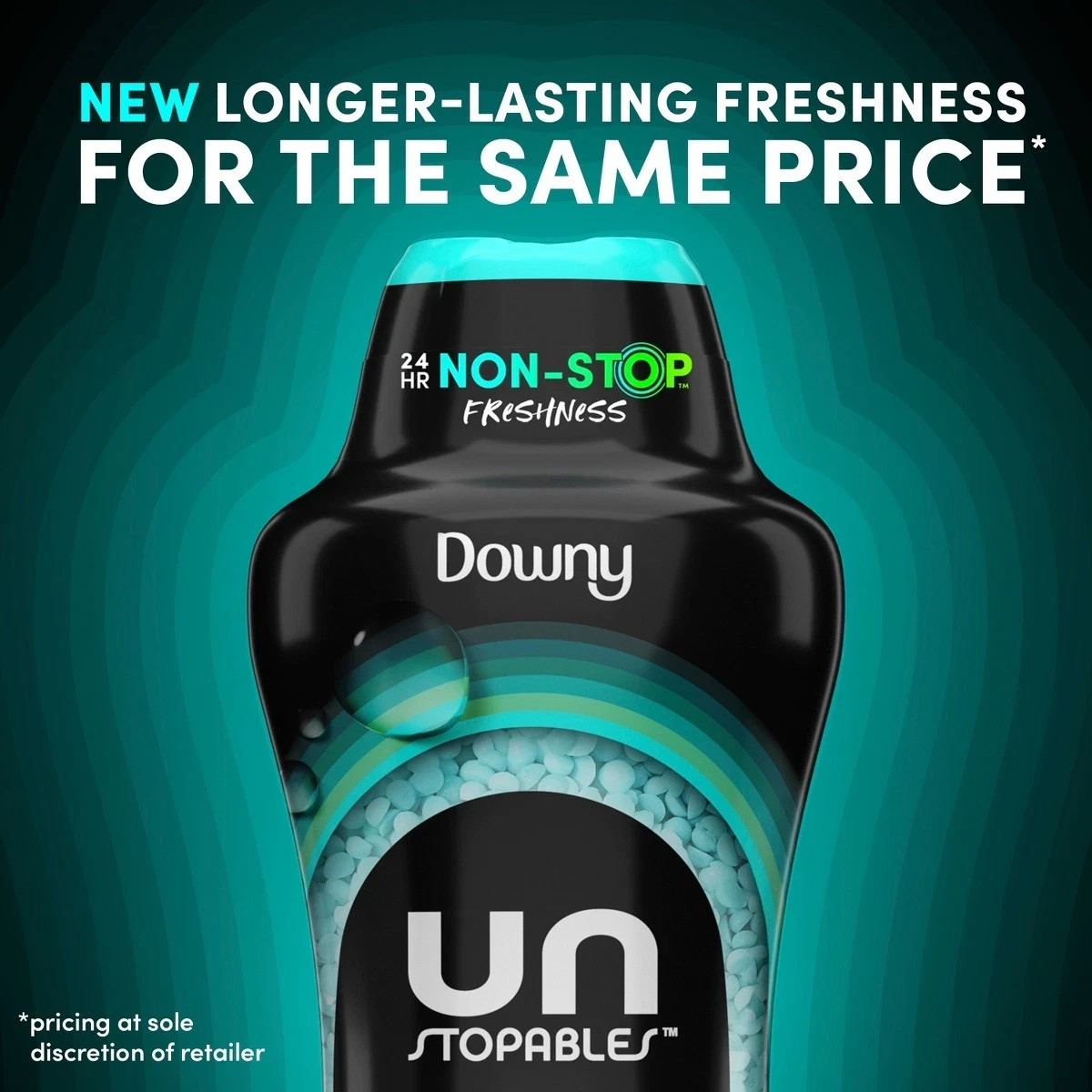 Downy Fresh Scent Unstopables In-Wash Laundry Scent Booster Beads – 18.2oz