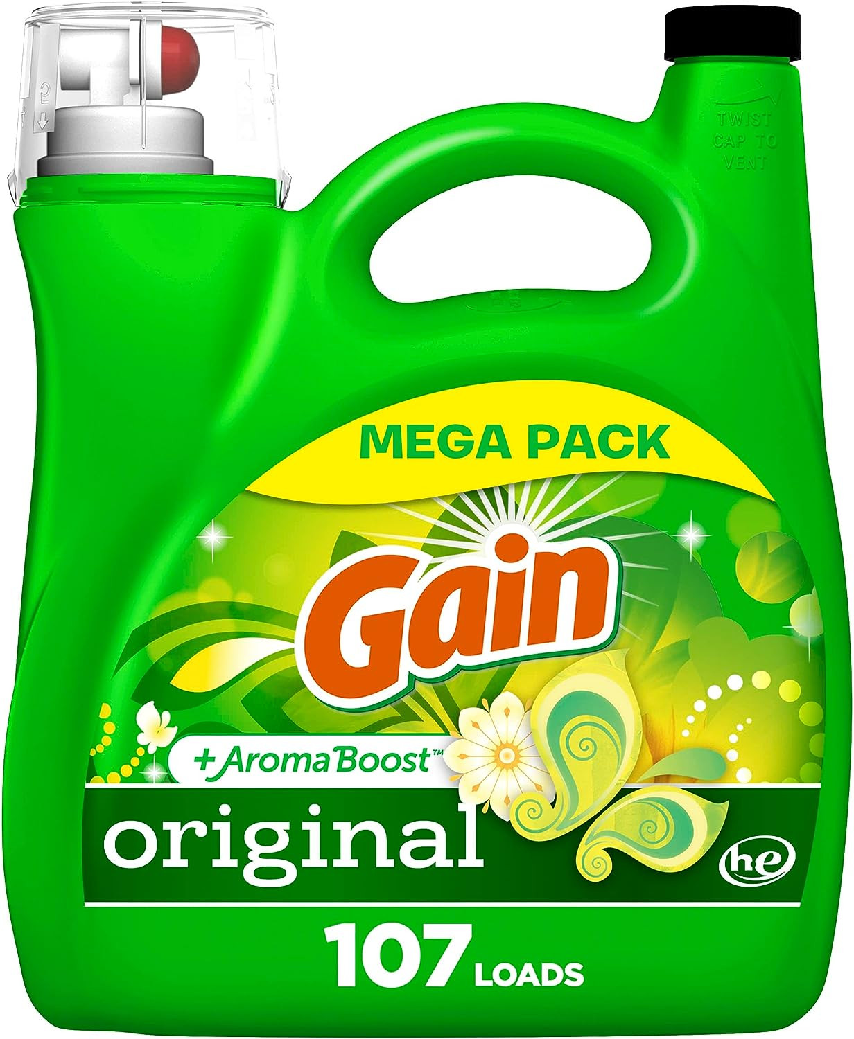 Original Scent Liquid Laundry Detergent 154 Oz – 107 Loads