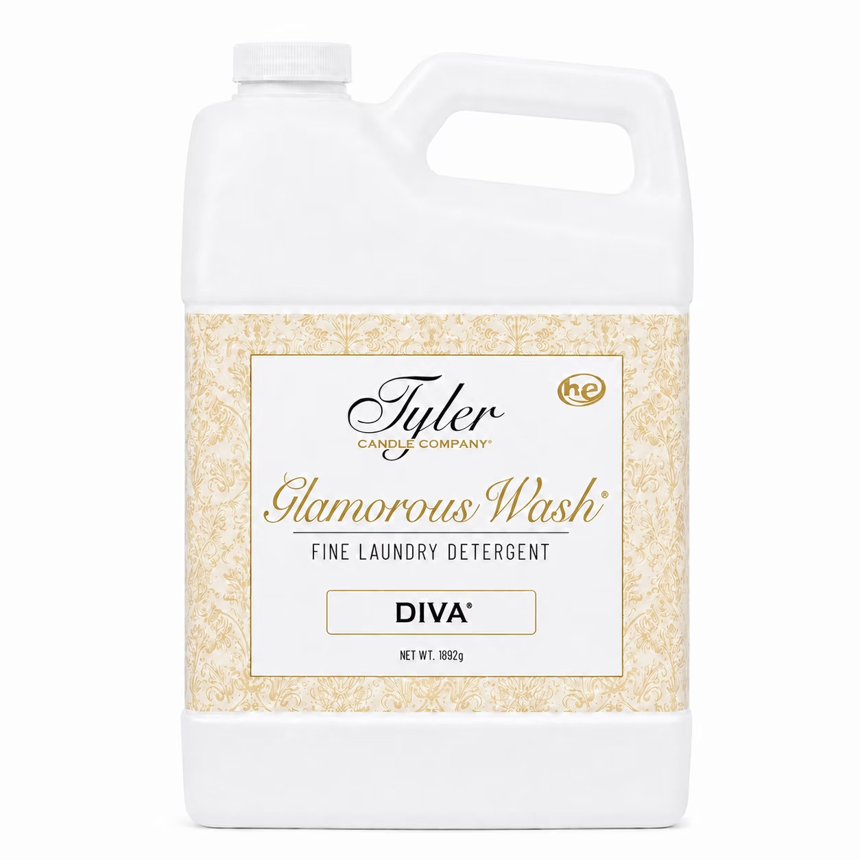 Tyler Candle Diva Glamorous Wash Liquid Laundry Detergent, 24 Loads, 64 fl oz