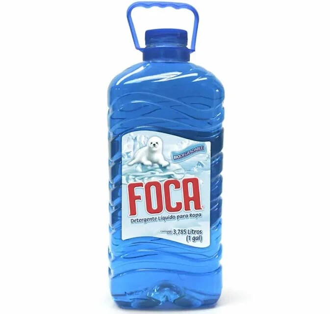 1 Detergente Foca 1 Galon/1 GALL (3.785 LITERS ) Detergent LARGE LAUNDRY SOAP