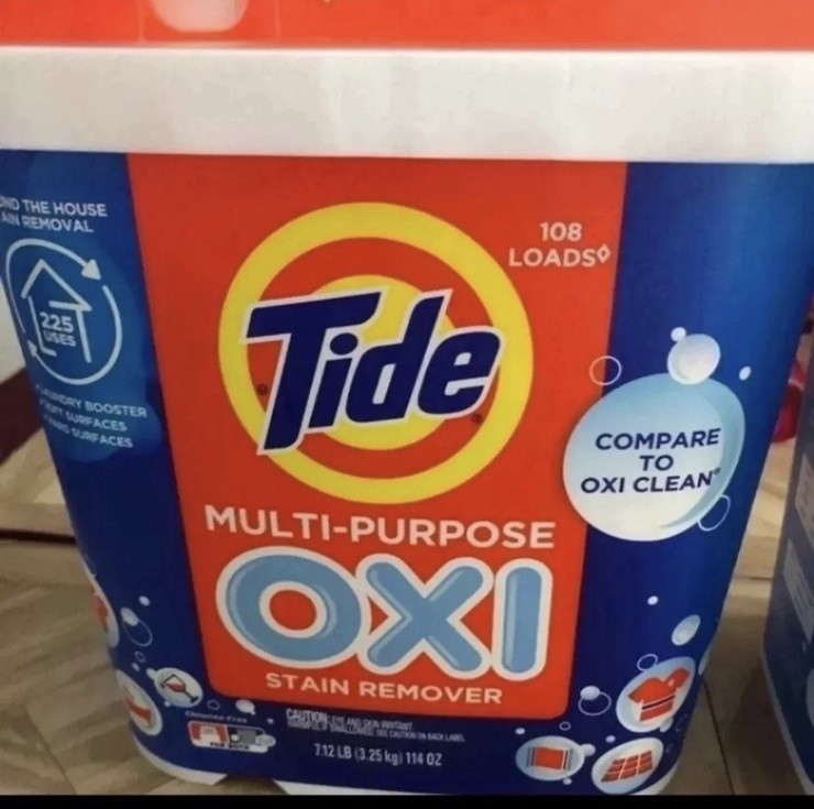 Tide Multi-Purpose Stain Remover Laundry Powder Cleaner NEW Discontinued 7.12 Lb