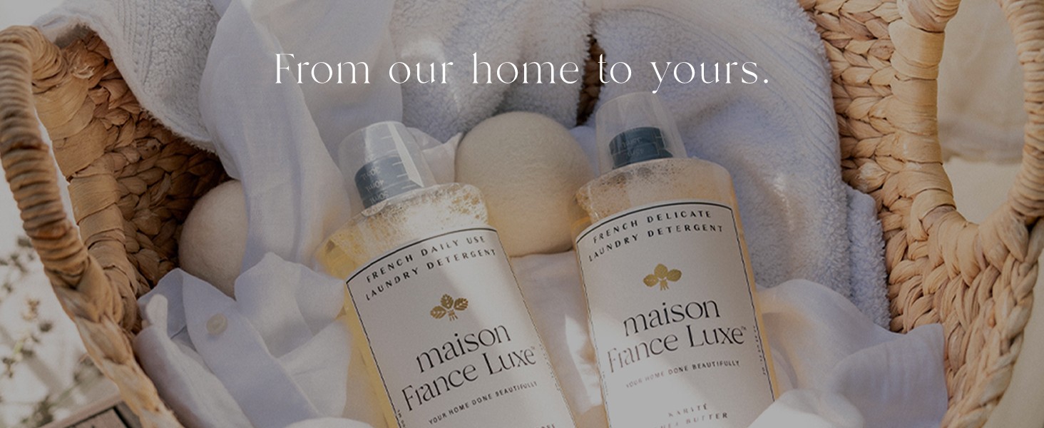French Laundry Detergent for Delicates, Plant Based Laundry Soap With Olive Oil