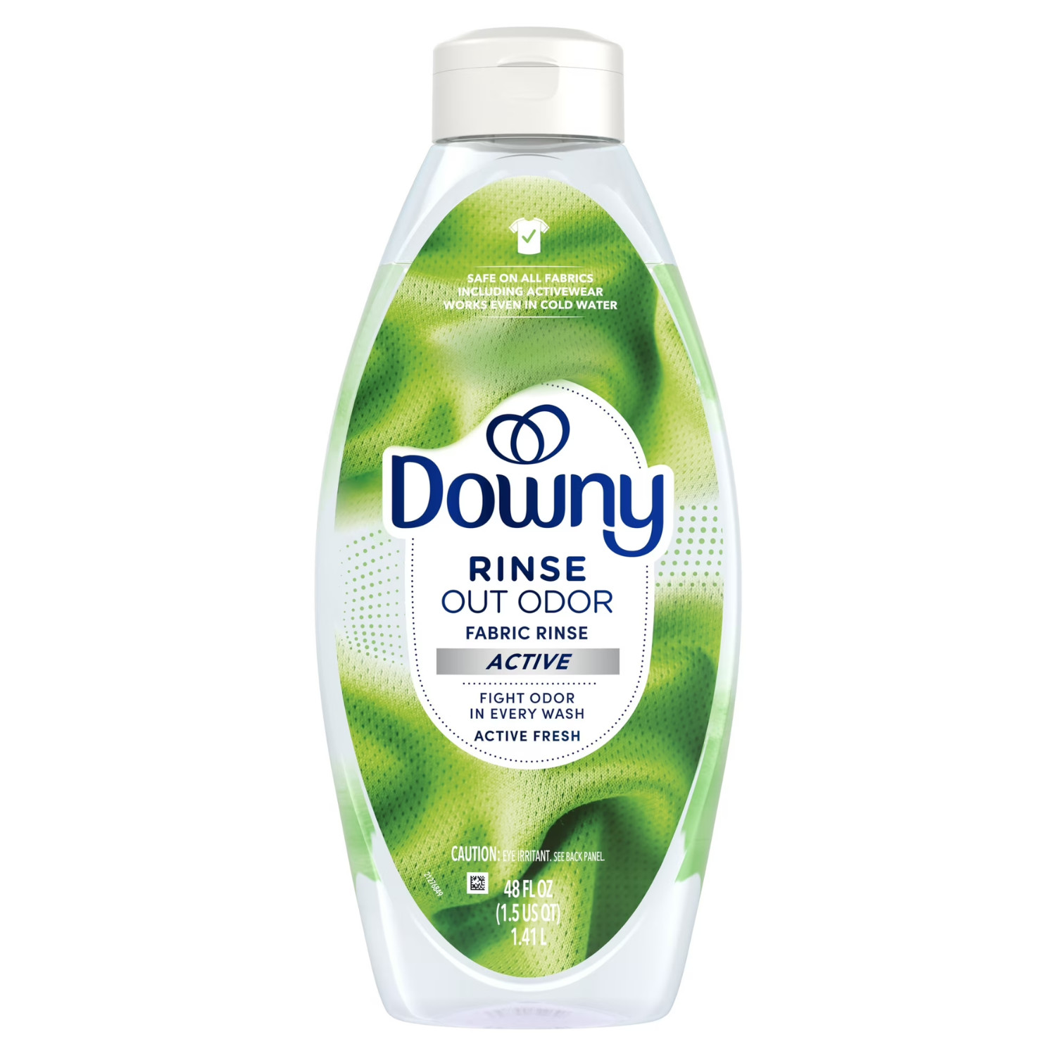 2 Pack Downy Rinse Out Odor Laundry Rinse Active Fresh Scent 48 fl oz, 70 Loads