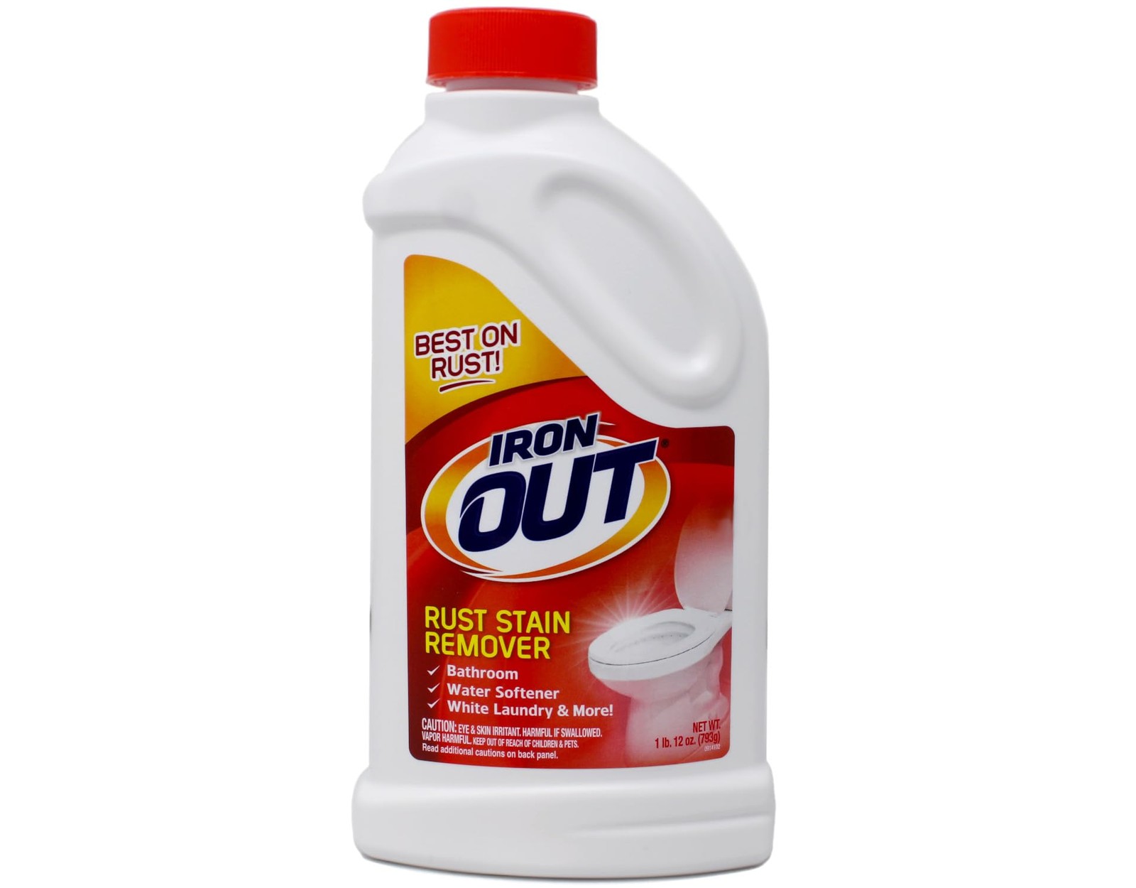 Iron OUT IO30N Rust Stain Remover Powder, 1 lb 12 oz Bottle, 2 Count
