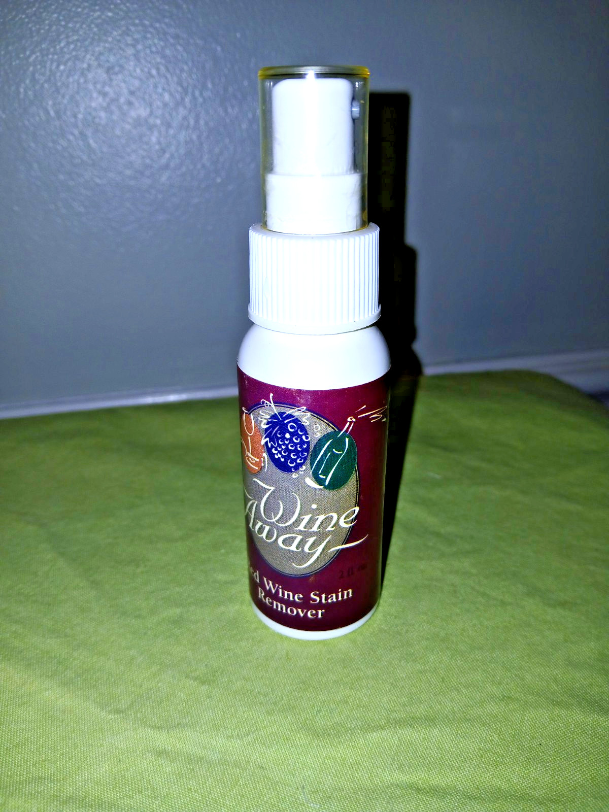 Wine Away Red Bottle Red Wine Stain Remover, 2-oz Travel Size – Citrus Scent