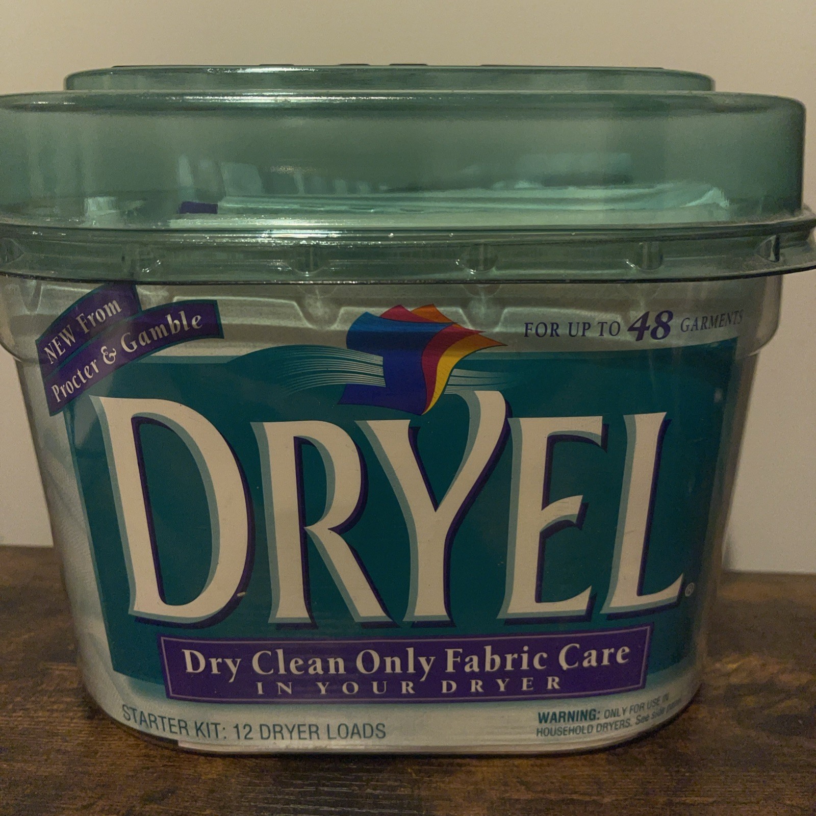 Dryel Dry Cleaner Only Fabric Care in Your Dryer 12 Loads Open 11 Loads Remain