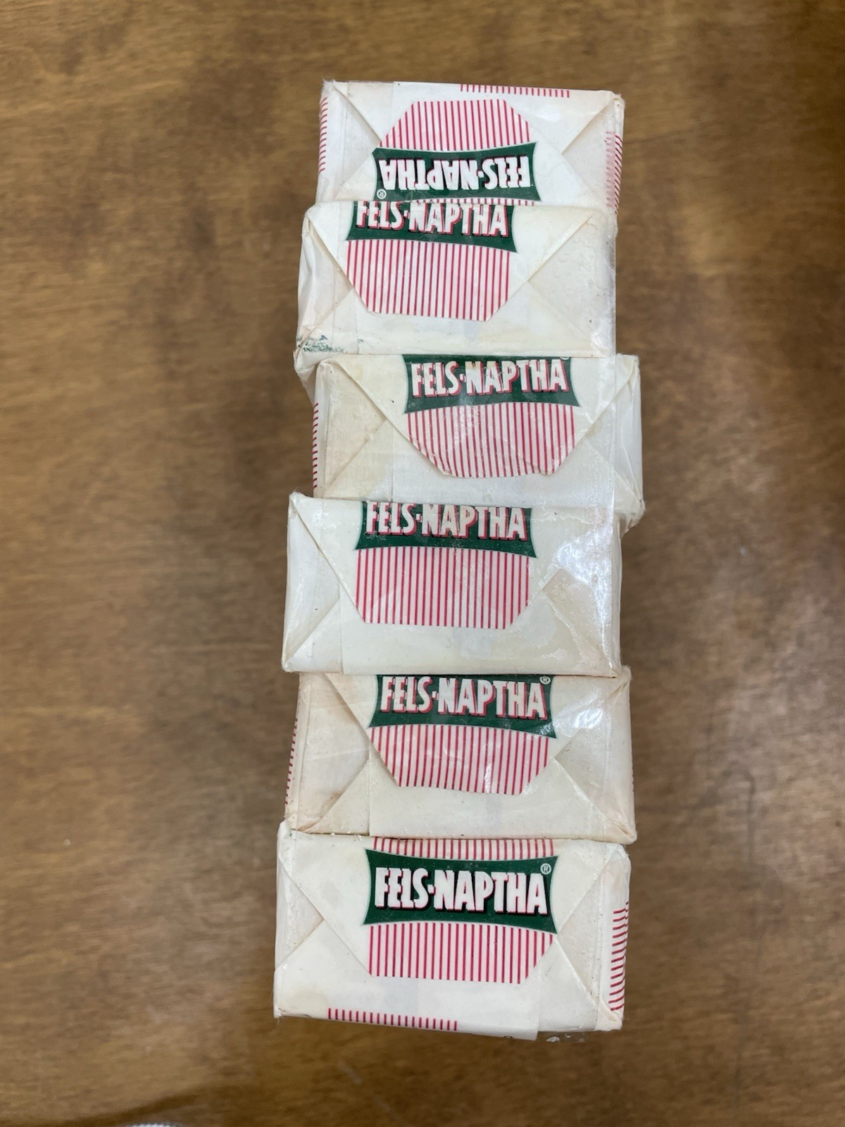 Lot of (6) Purex Fels-Naptha Heavy Duty Laundry Bar Soap