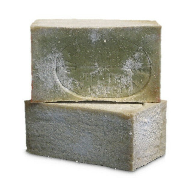 Patounis VEGAN Greek Olive Oil LAUNDRY SOAP No additives 2 bars (4.9 oz/bar)
