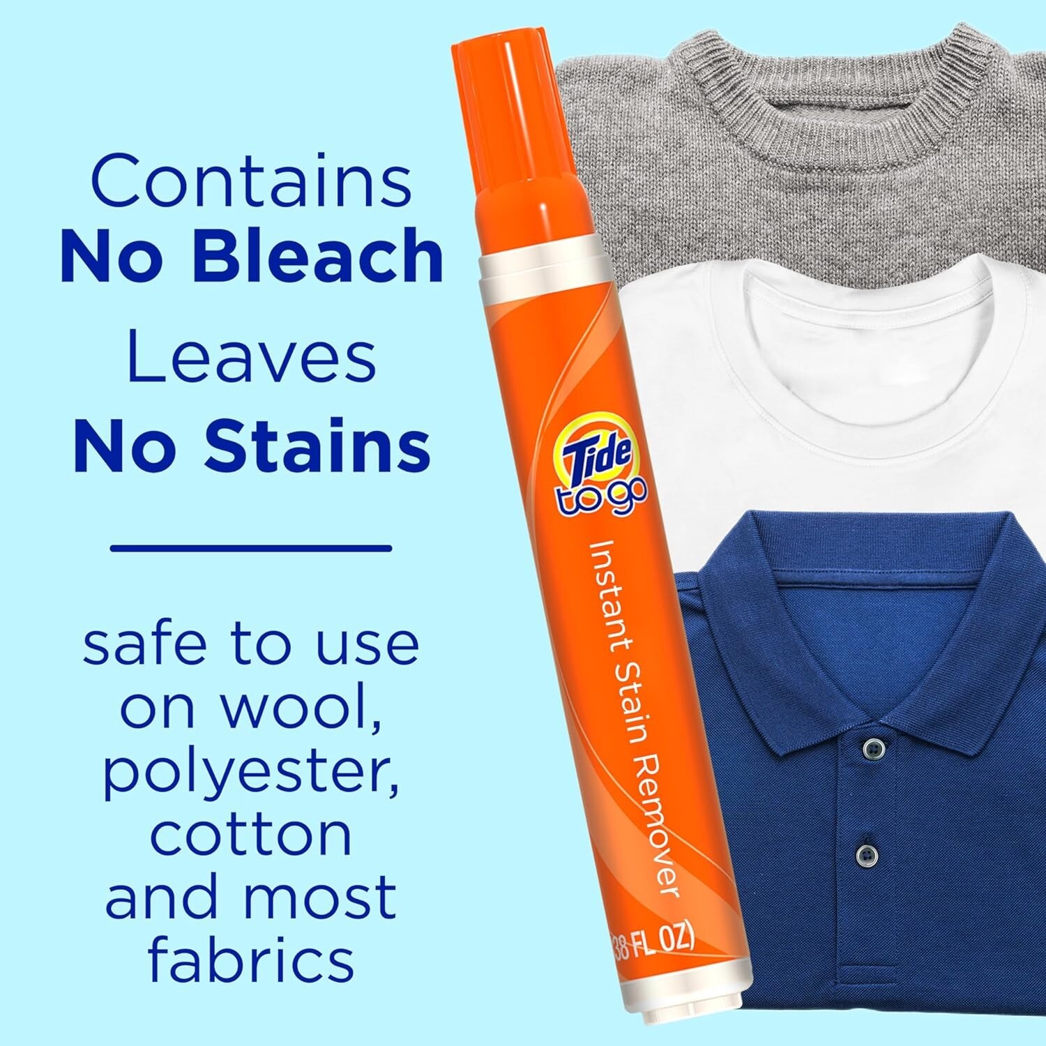 Tide Stain Remover for Clothes,Tide To Go Pen,Instant Spot Remover 1 Count……