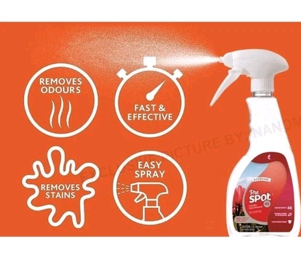 New PreSpot Laundry Stain Remover Melaleuca Ecosense Concentrate 8oz Fast Ship