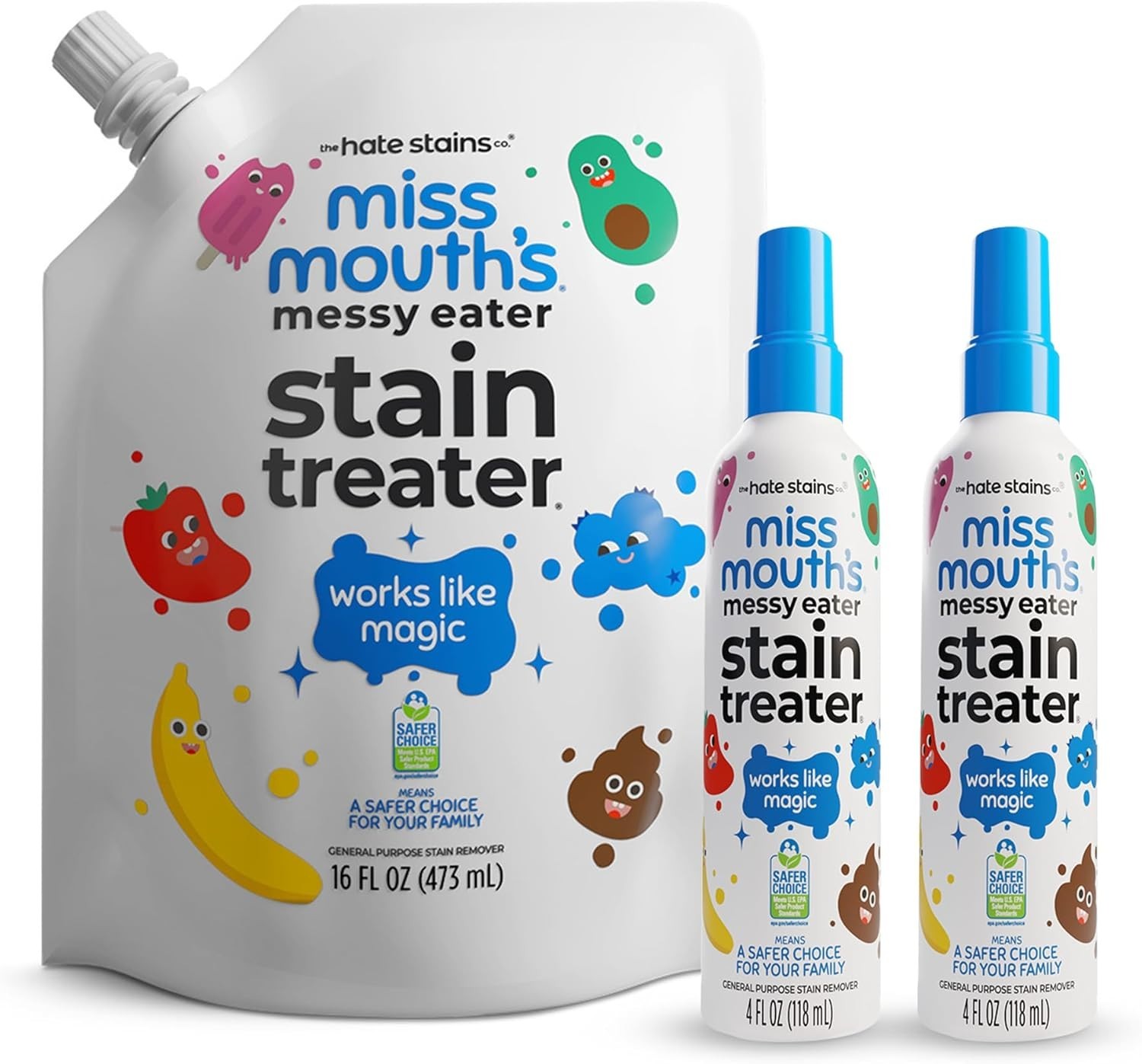 Miss Mouth’s Stain Treater Kit – Baby Stain Remover Spray