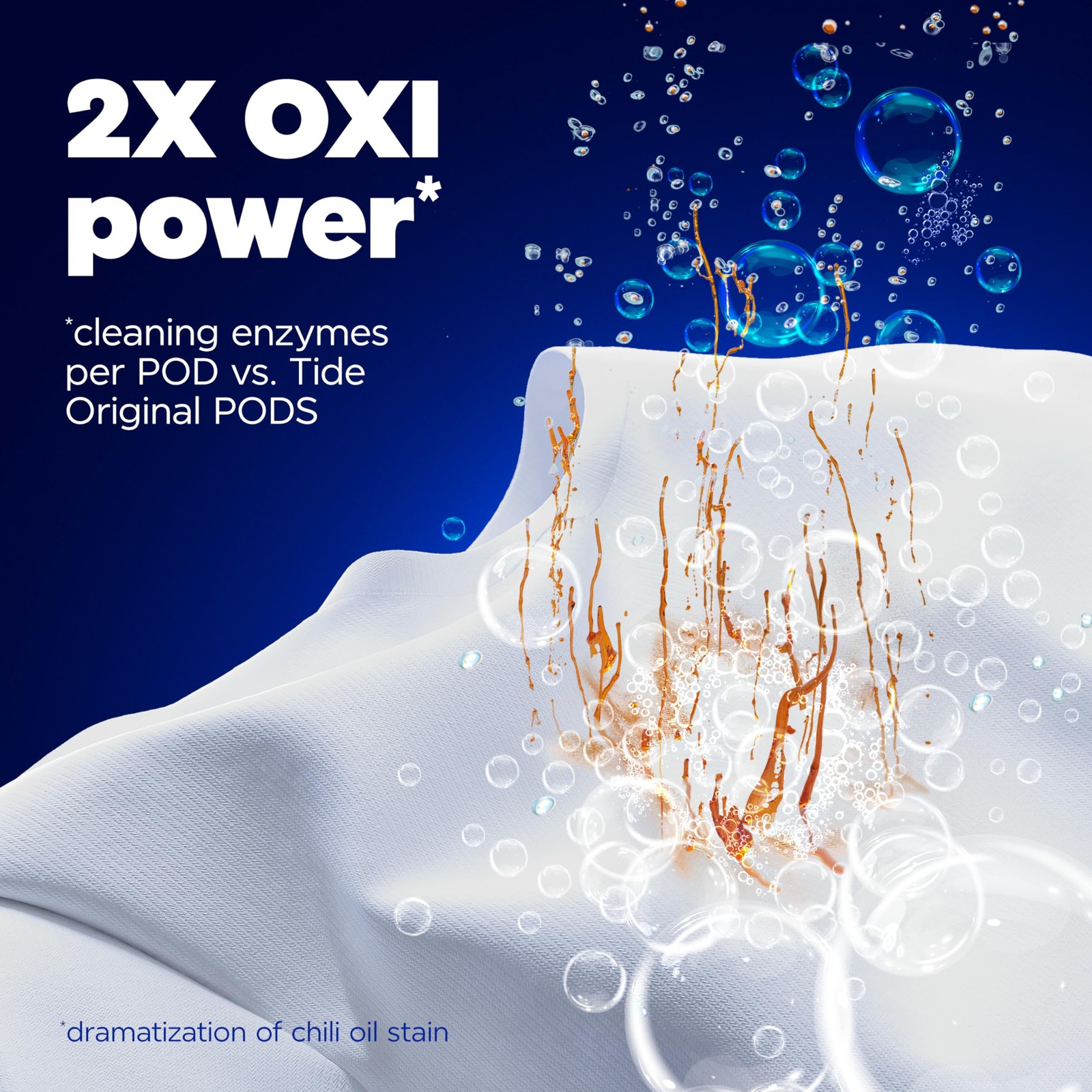 Tide Oxi Boost Power PODS Laundry Detergent Pacs, 45 45 Count (Pack of 1)