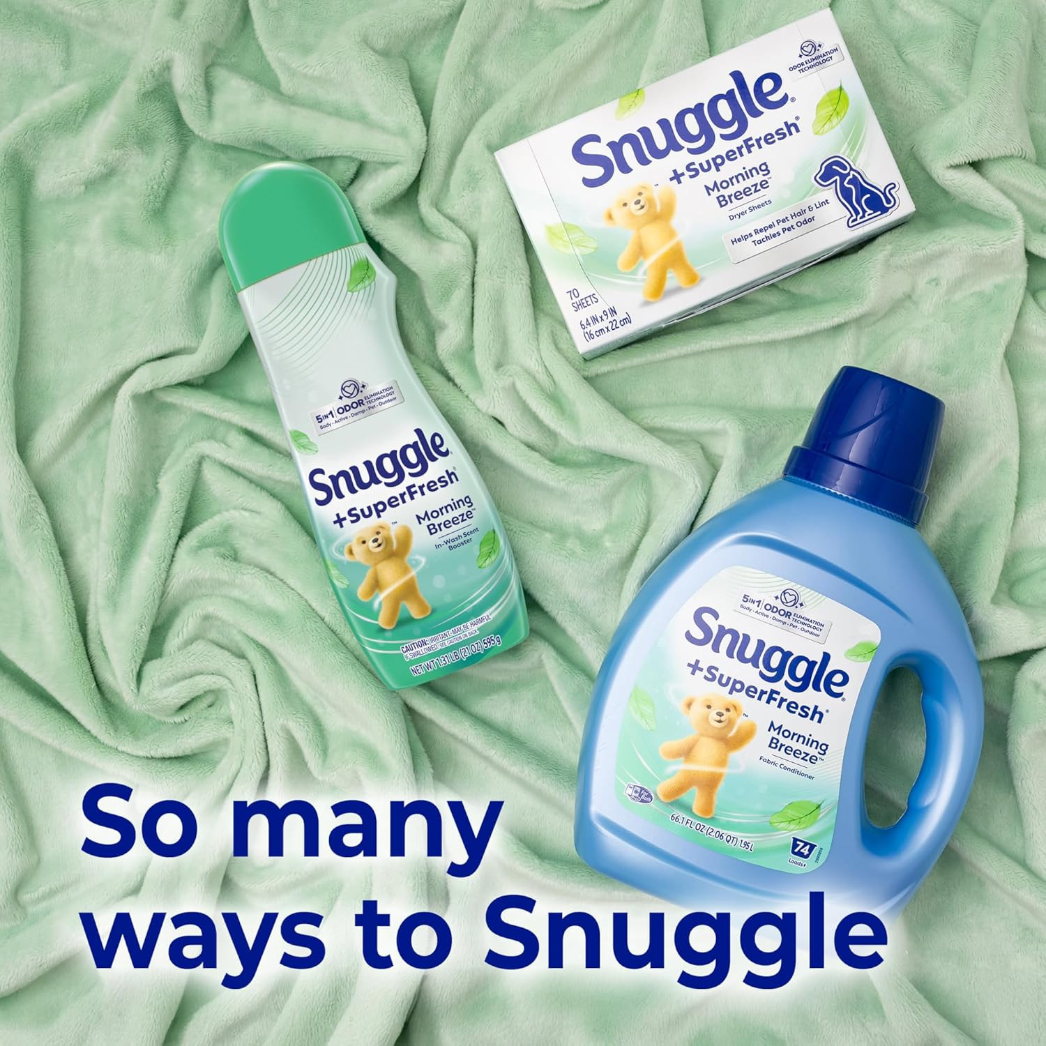 Plus Superfresh Fabric Softener Dryer Sheets with Static Control and Odor Elimin