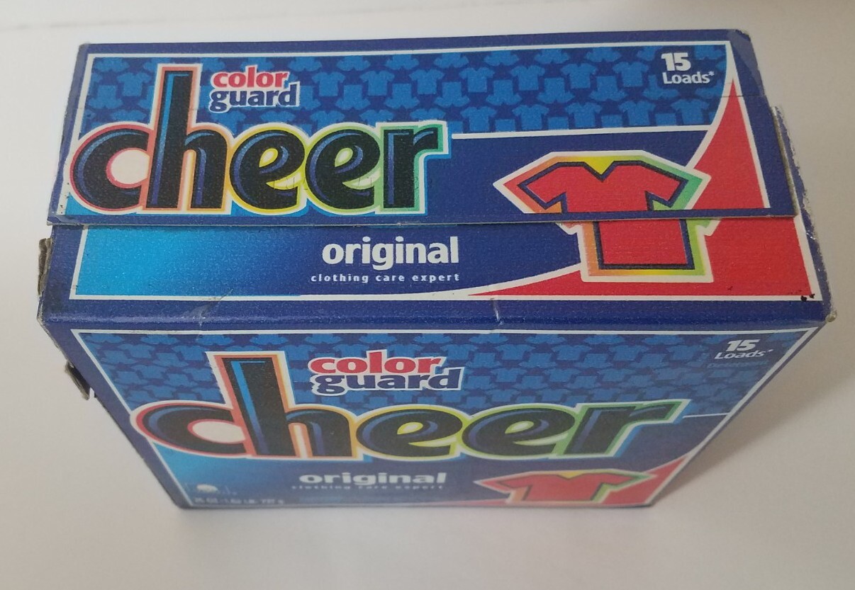 1-Cheer Color Guard Original Powder Laundry Detergent 26oz 15 Loads NEW