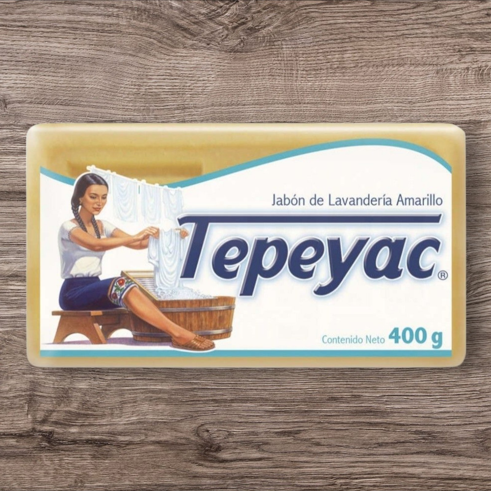 Tepeyac Jabón de Barra Para Lavar 🧼 400g / Tepeyac Laundry Soap Bar 14.01oz 🧼