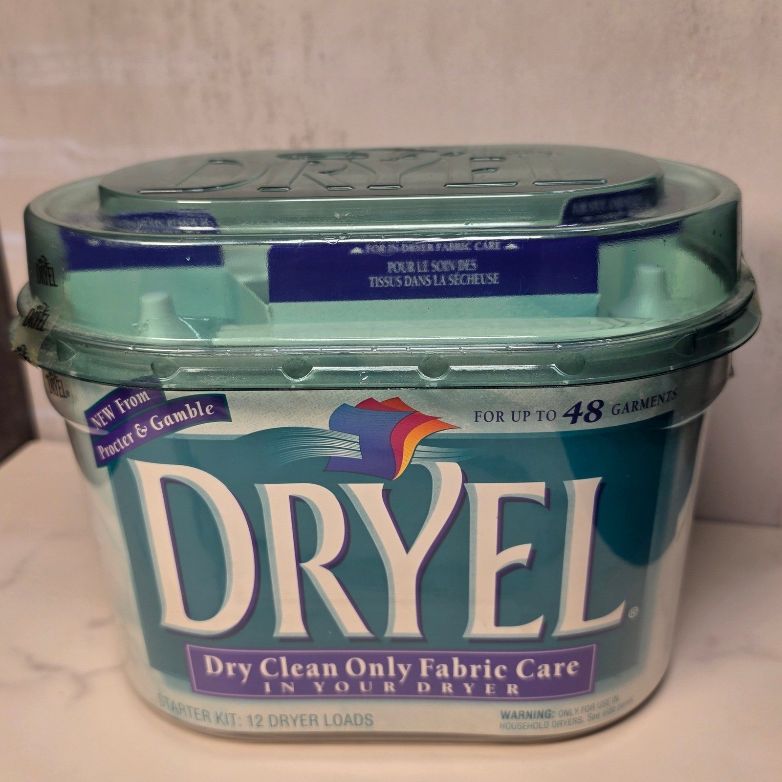 Dryel At-Home Dry Clean Only Fabric Care Starter Kit 12 Loads Item 255988 NEW