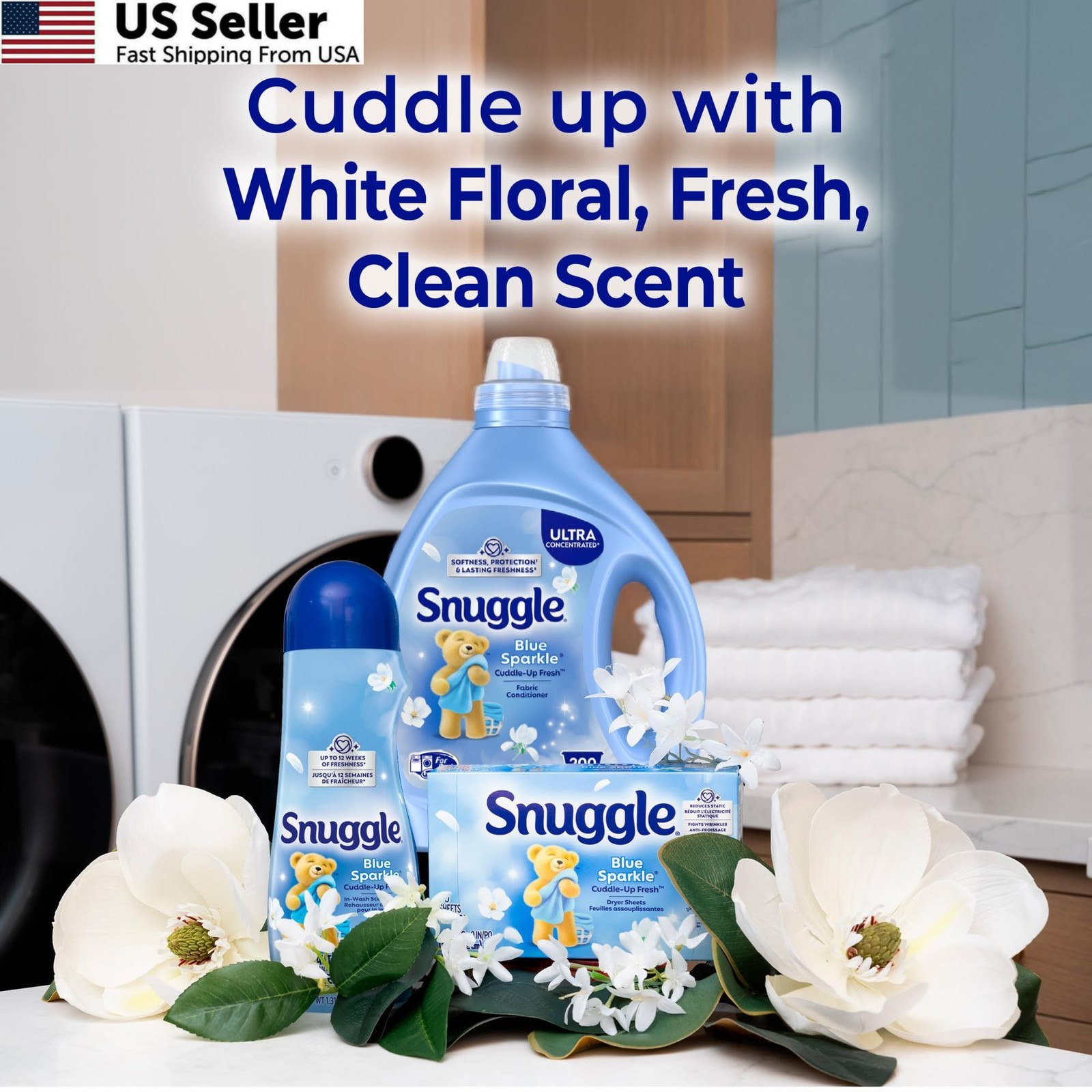 Snuggle Fabric Softener Liquid, Ultra Concentrated, 80 320 Fl Oz (Pack of 1)