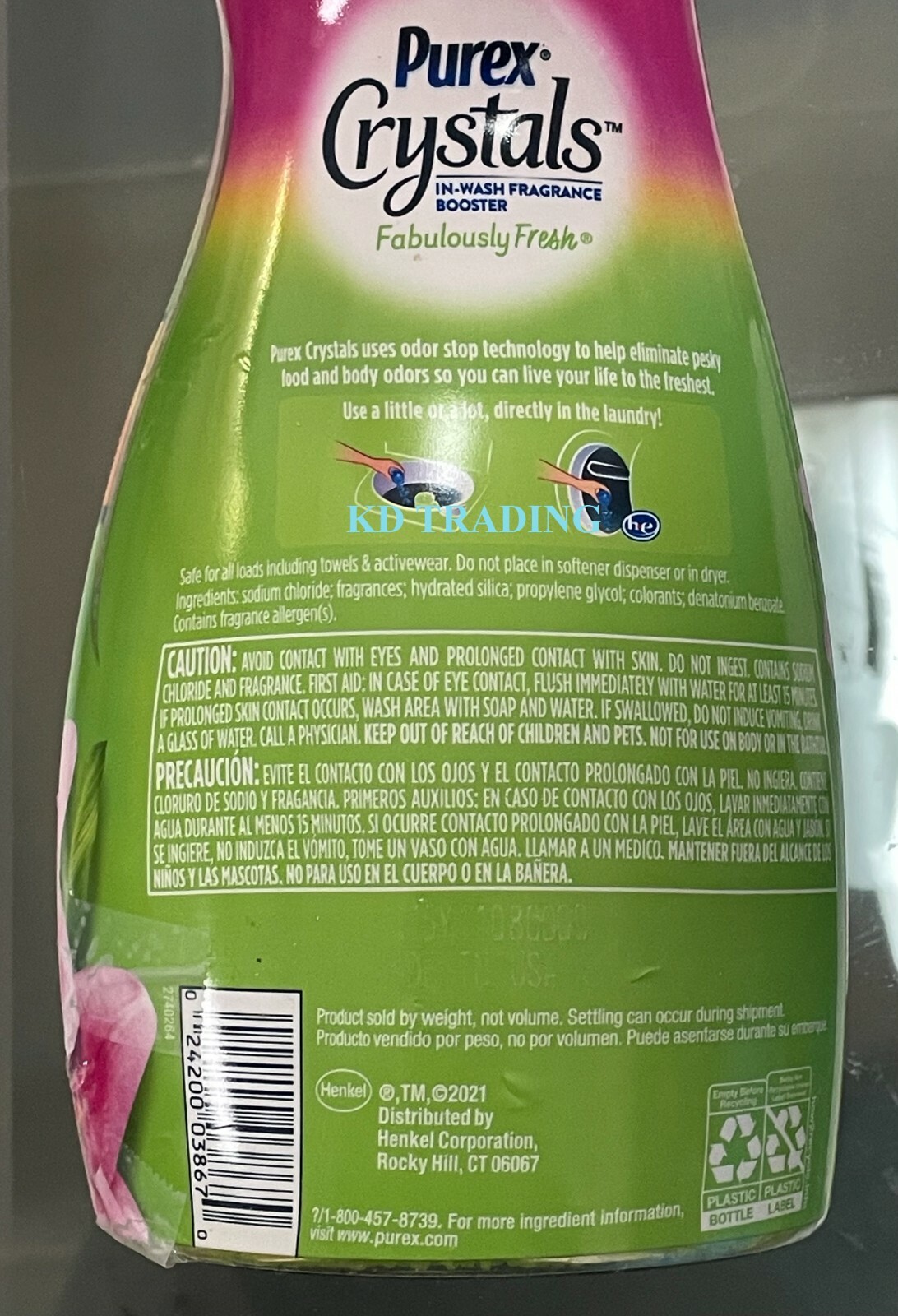 (2-Pack) PUREX Crystals In-Wash Laundry Booster Odor Neutralize FABULOUSLY FRESH