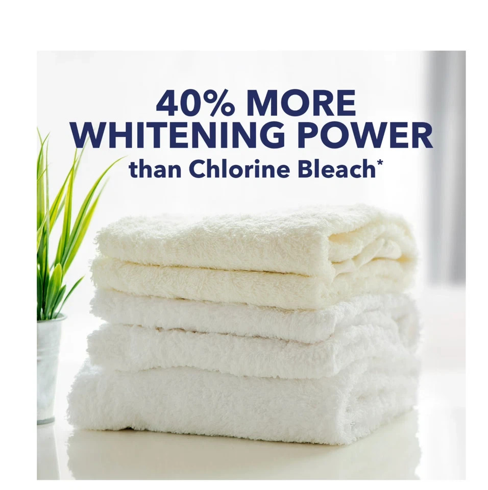 OxiClean White Revive Laundry Whitener and Laundry Stain Remover Liquid, 66 fl o