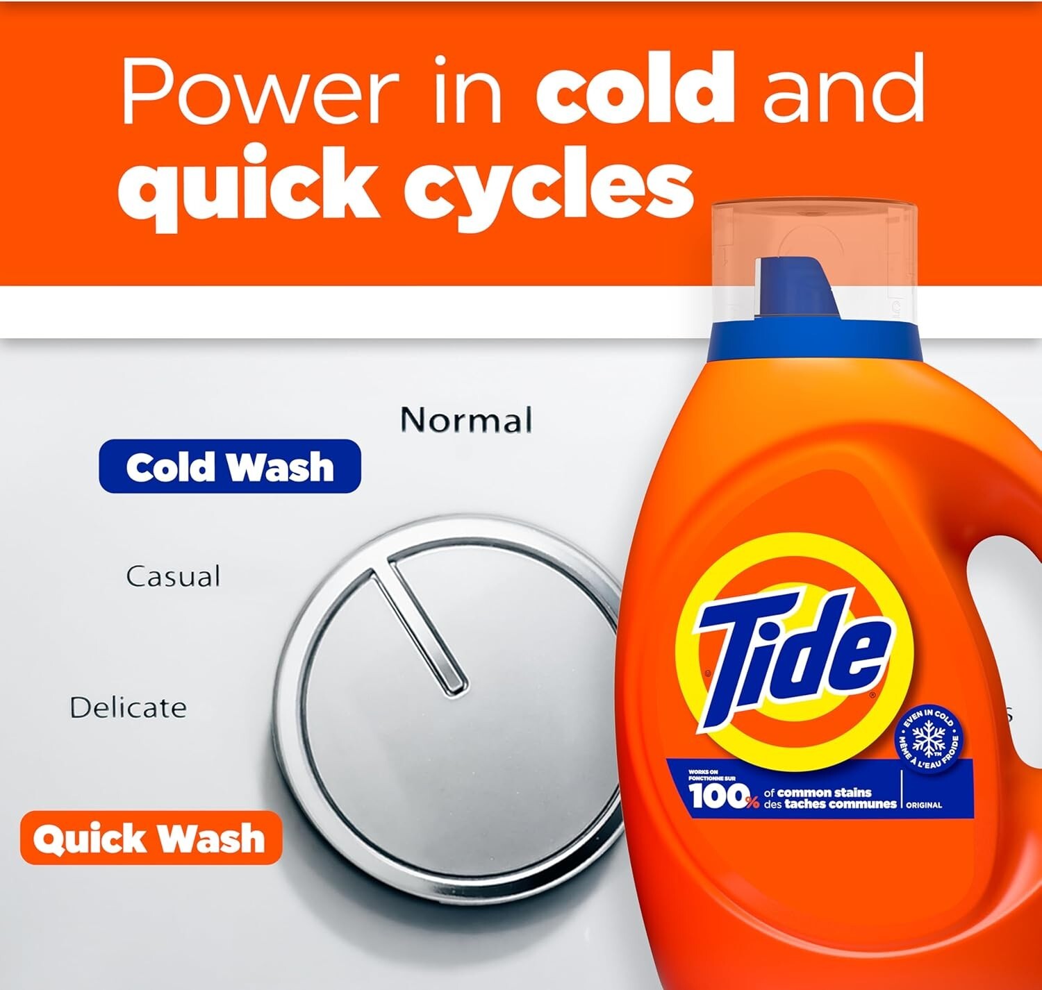 Tide 132 oz. Original Scent Liquid Soap Laundry Detergent, Washing 100 Loads